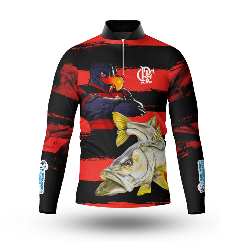 Camisa de Pesca - Flamengo Robalo Proteção Uv50+
